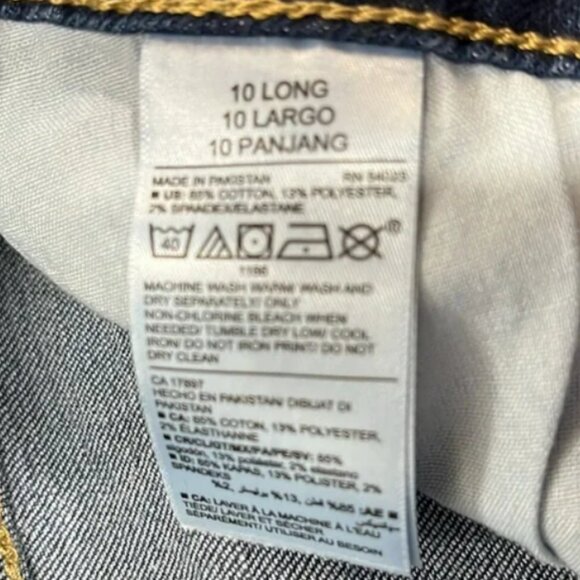 Old Navy 10 Long High Rise Rockstar Super Skinny Secret Slim Pockets Jeans - Picture 4 of 7